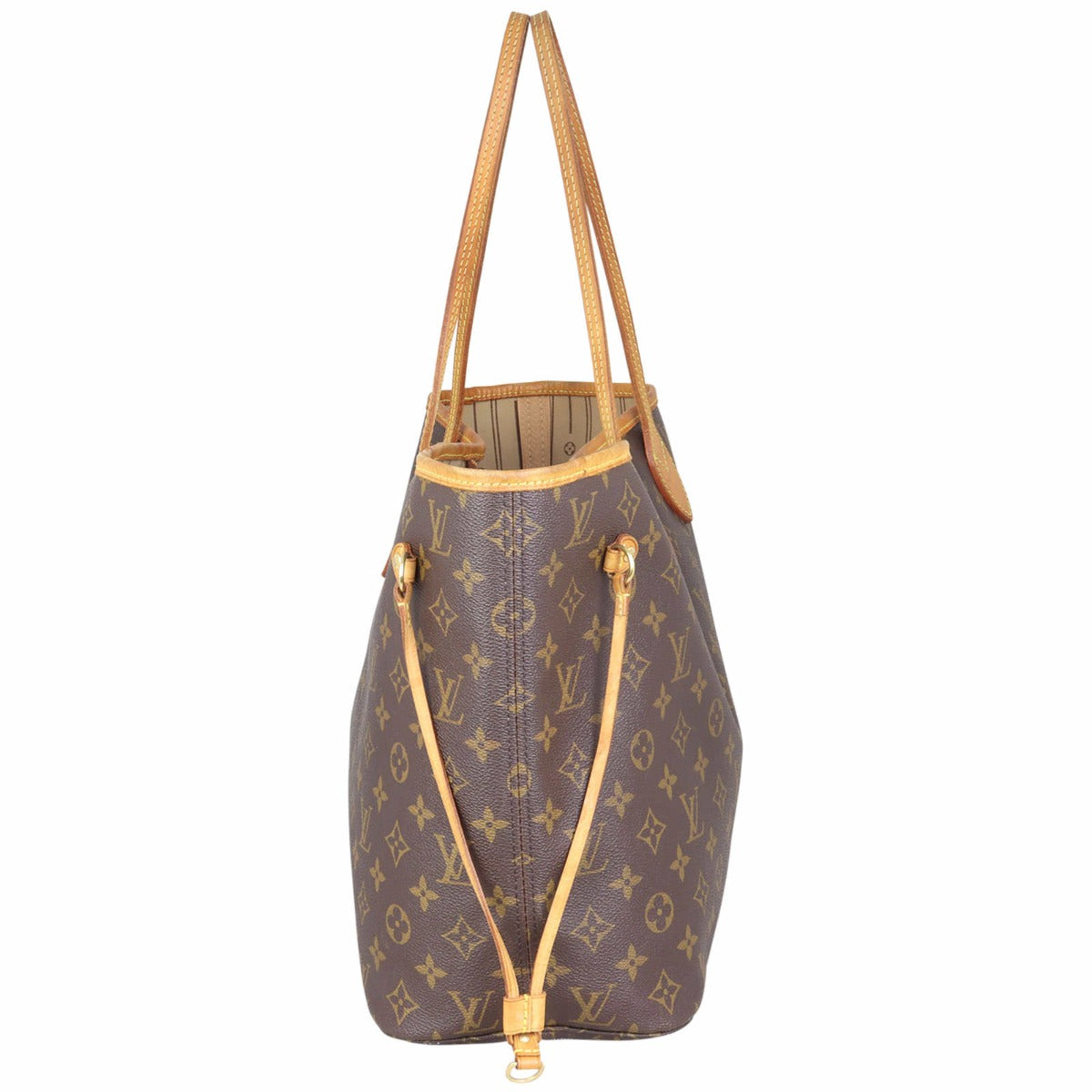 Louis Vuitton Neverfull MM Monogram Side
