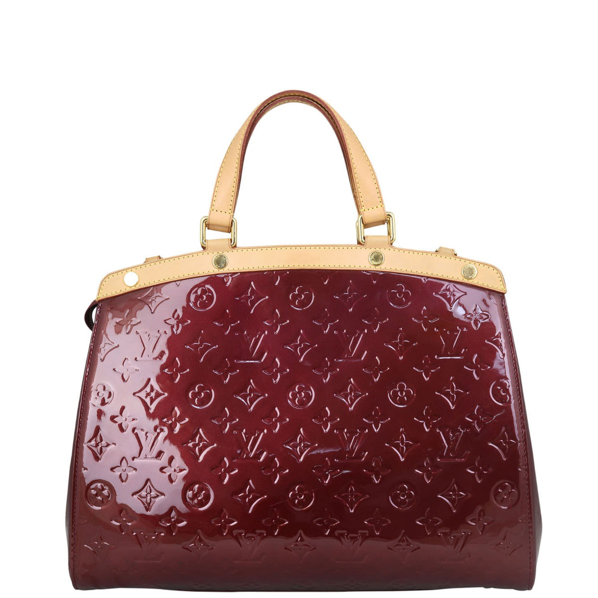 Louis Vuitton Brea GM Monogram Vernis Front