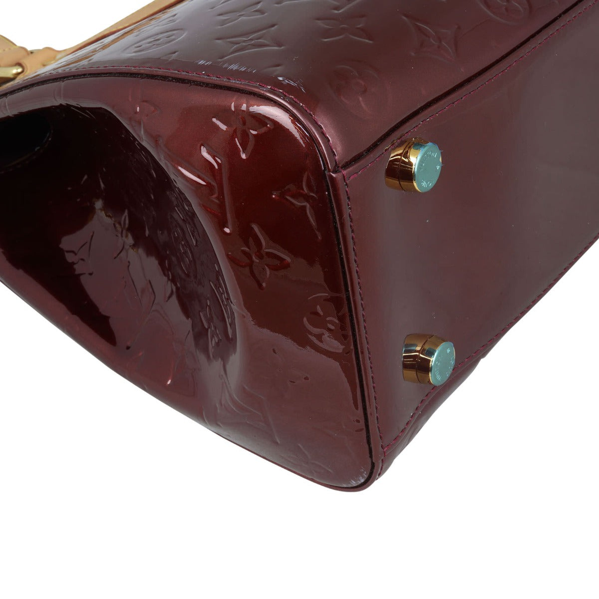 Louis Vuitton Brea GM Monogram Vernis Corner Closuep