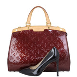 Louis Vuitton Brea GM Monogram Vernis Shoe