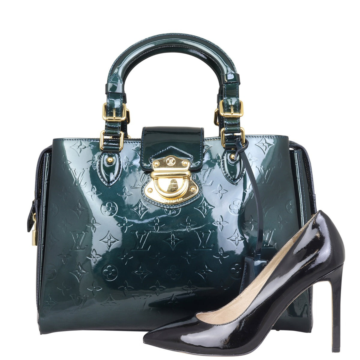 Louis Vuitton Melrose Avenue Monogram Vernis Shoe