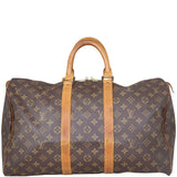Louis Vuitton Keepall 45 Monogram Front