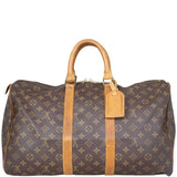 Louis Vuitton Keepall 45 Monogram Back