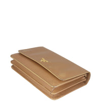 Prada Saffiano Flap Crossbody Corner Distance