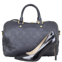 Louis Vuitton Speedy 25 Monogram Empriente Shoe