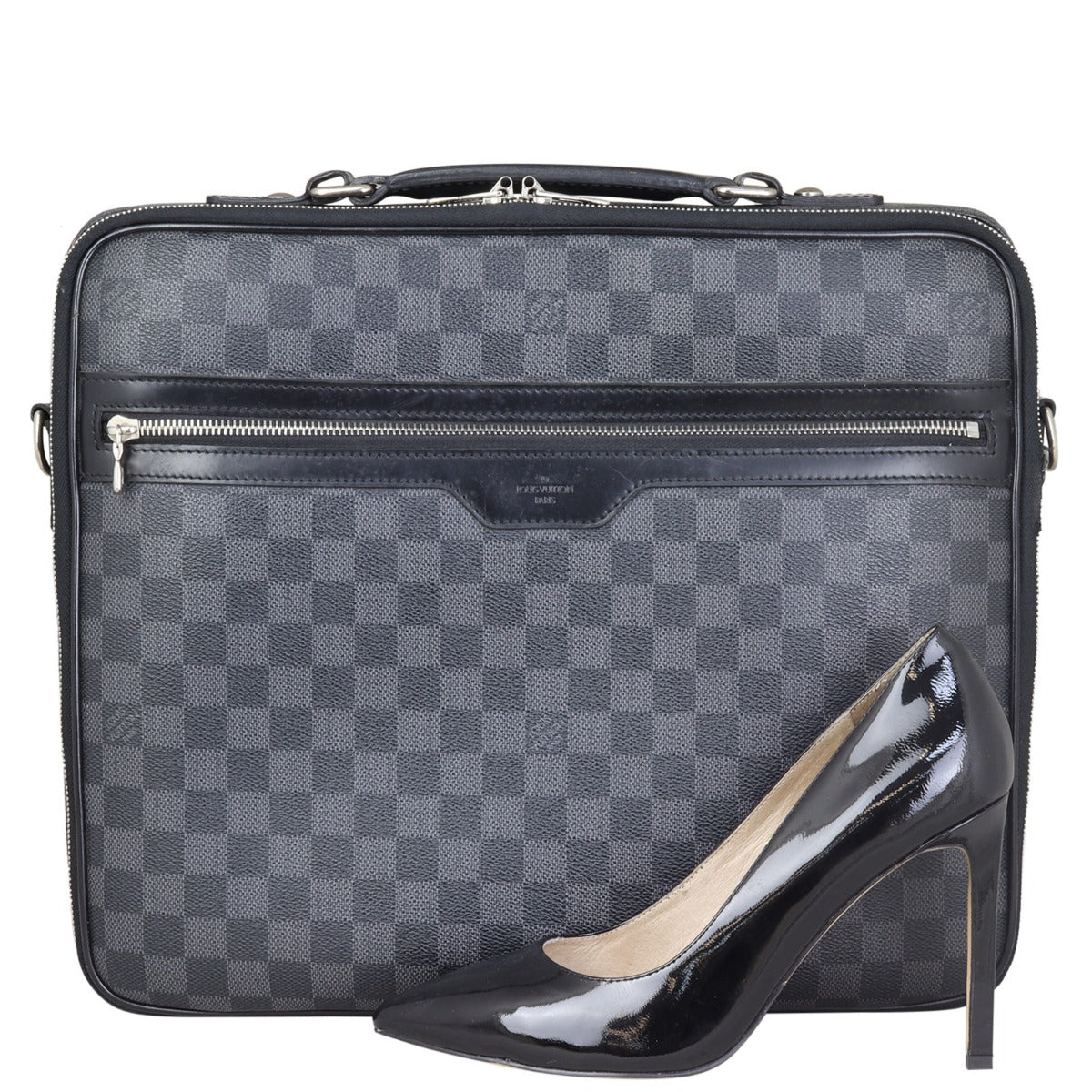 Louis Vuitton Steeve Laptop Bag Damier Graphite Shoe