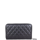 Chanel Classic CC Zip Around Organiser Wallet Back