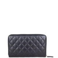 Chanel Classic CC Zip Around Organiser Wallet Back