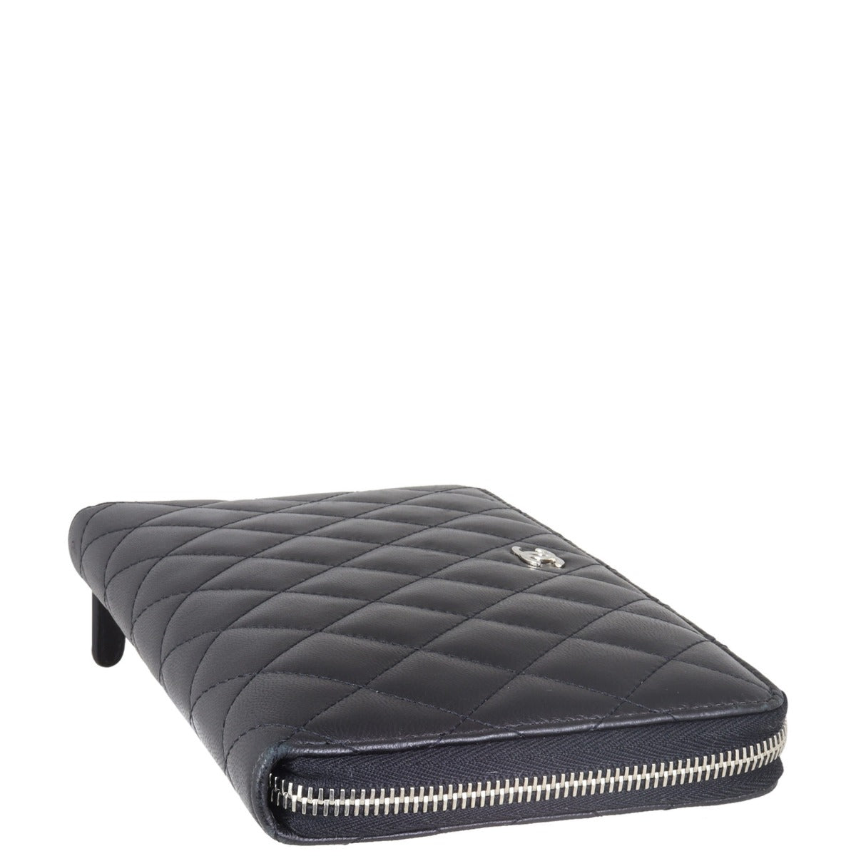 Chanel Classic CC Zip Around Organiser Wallet Corner Distance