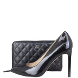 Chanel Classic CC Zip Around Organiser Wallet Shoe