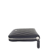 Chanel Classic CC Zip Around Organiser Wallet Side