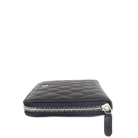 Chanel Classic CC Zip Around Organiser Wallet Side