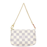 Louis Vuitton Mini Pochette Accessories Damier Azur Back