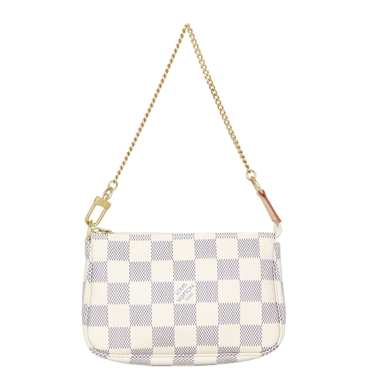 Louis Vuitton Mini Pochette Accessories Damier Azur Back