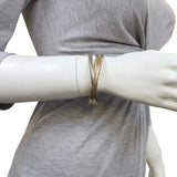 Cartier Trinity Bracelet 18k Gold Mannequin