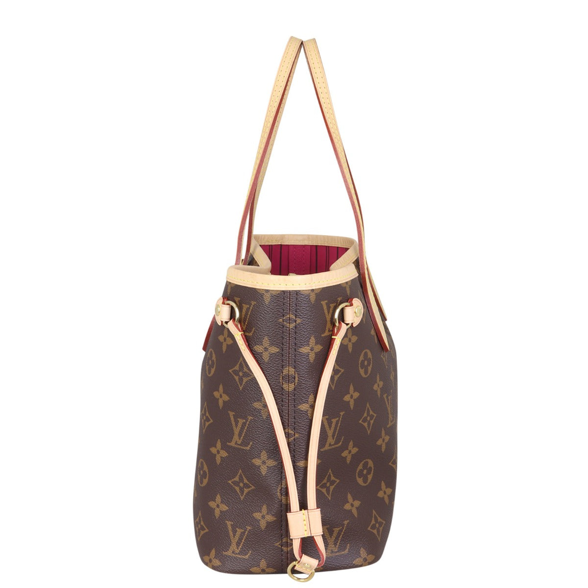 Louis Vuitton Neverfull PM Monogram Side