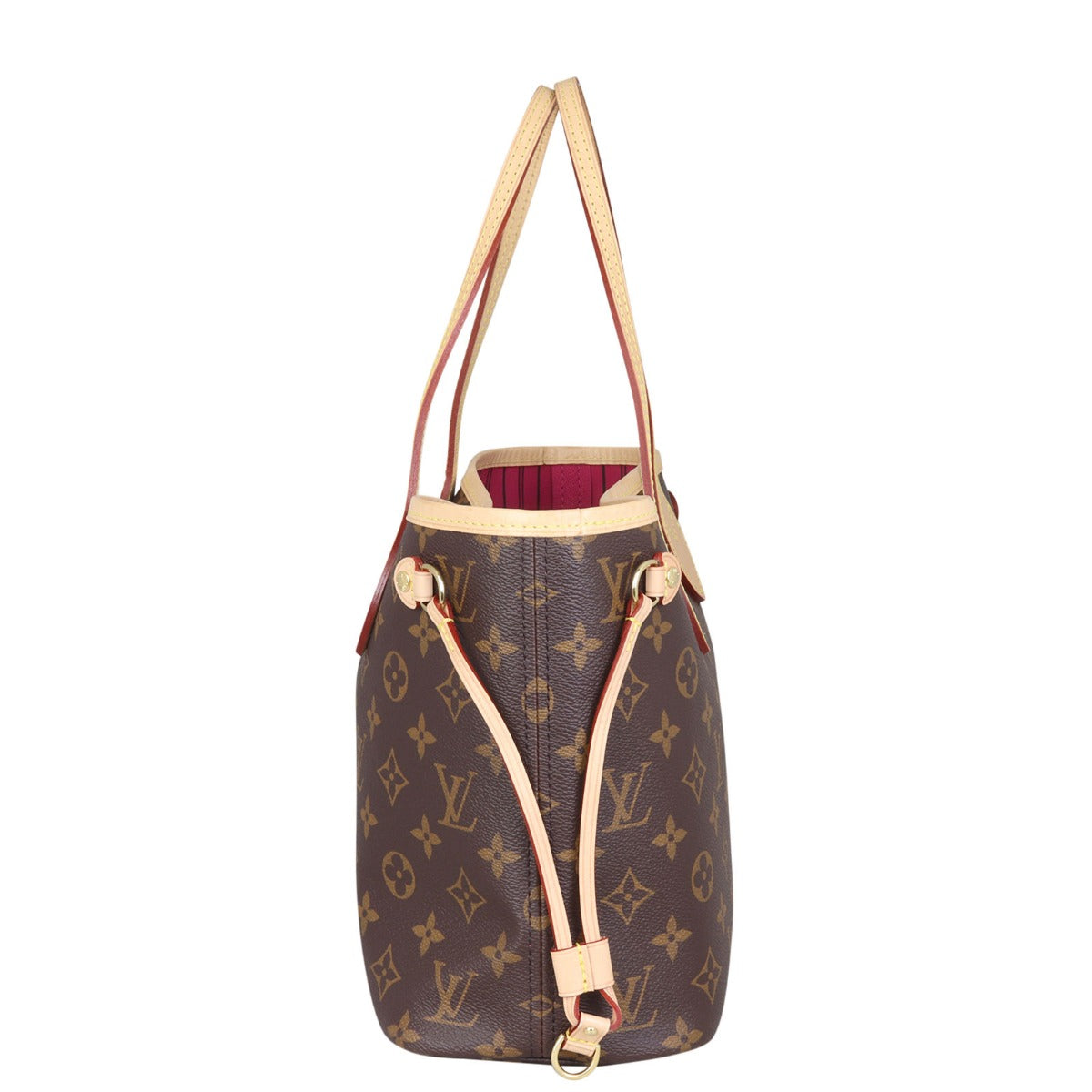 Louis Vuitton Neverfull PM Monogram Side