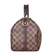 Louis Vuitton Speedy 30 Bandouliere Damier Ebene Side