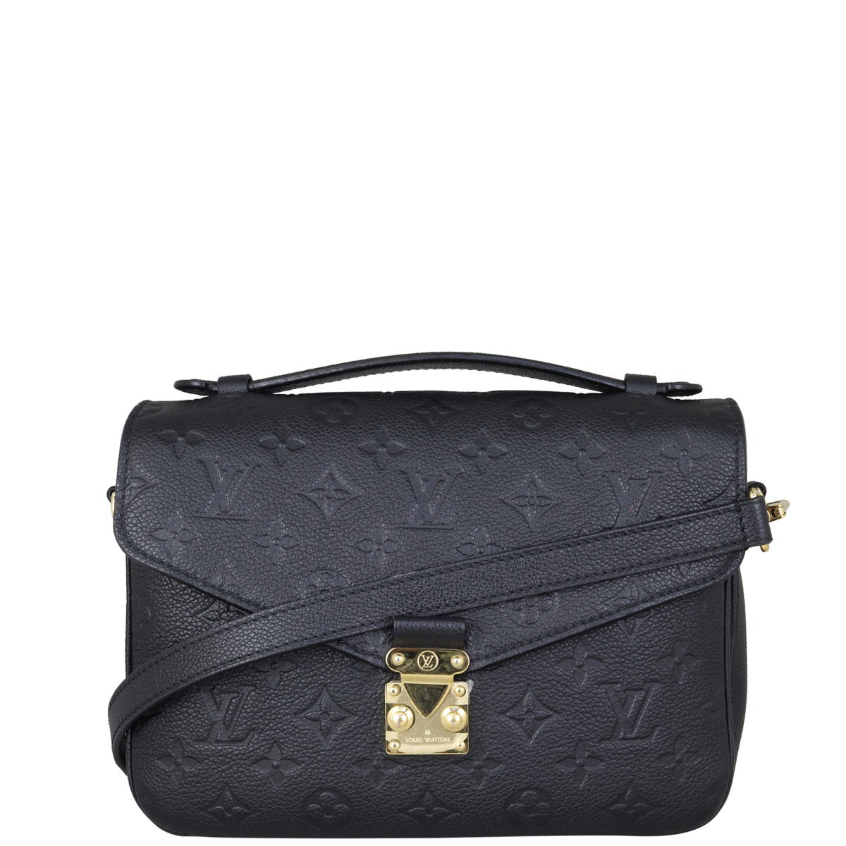 Louis Vuitton Pochette Metis Monogram Empreinte Front with Strap