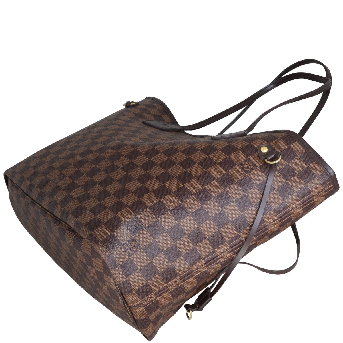 Louis Vuitton Neverfull MM Damier Ebene Corner Distance