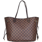 Louis Vuitton Neverfull MM Damier Ebene Back