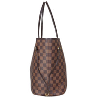 Louis Vuitton Neverfull MM Damier Ebene Side