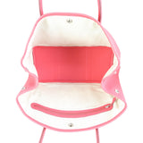 Hermes Garden Party 36 (red leather) Interior