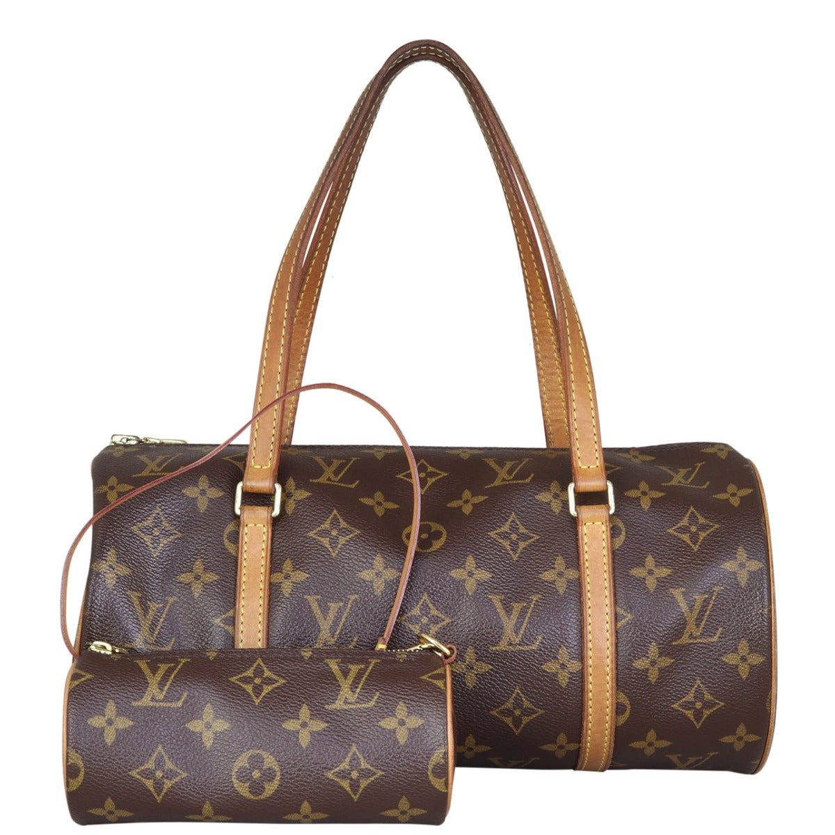 Louis Vuitton Papillon 30 Monogram Front with Pouch