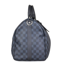 Louis Vuitton Keepall 45 Bandouliere Damier Cobalt Side