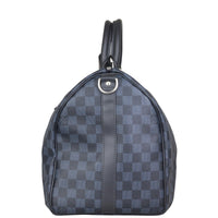 Louis Vuitton Keepall 45 Bandouliere Damier Cobalt Side