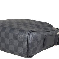 Louis Vuitton Dayton Reporter PM Damier Graphite Corner Closeup