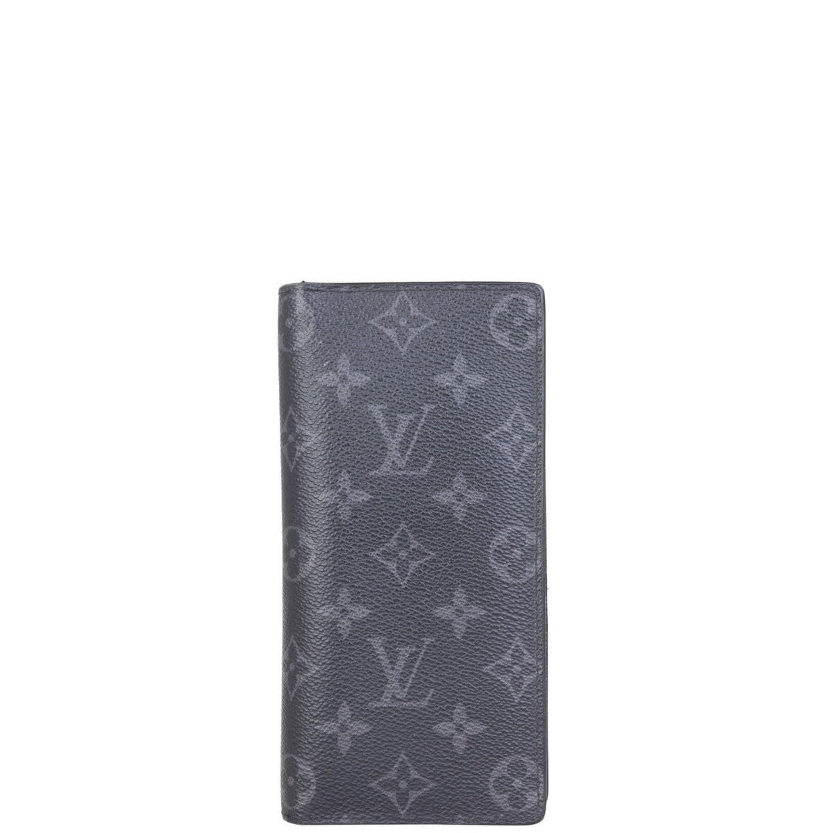 Louis Vuitton Brazza Wallet Monogram Eclipse Front