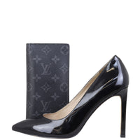 Louis Vuitton Brazza Wallet Monogram Eclipse Shoe