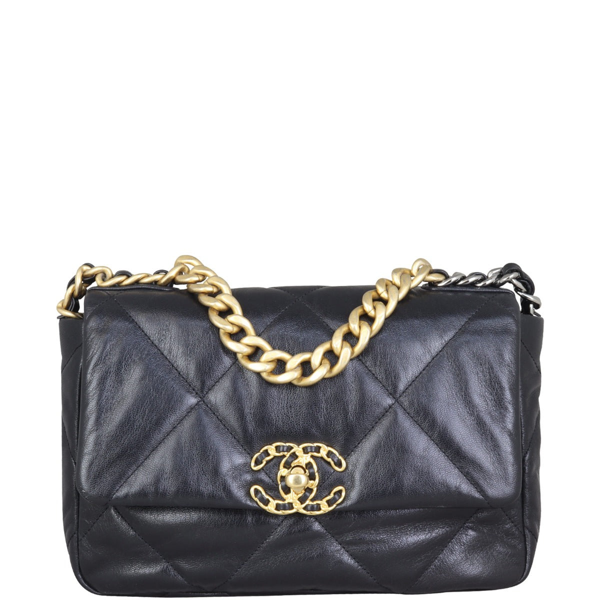 Chanel 19 Flap Bag Medium Front