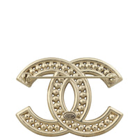 Chanel CC Pearl Brooch Back