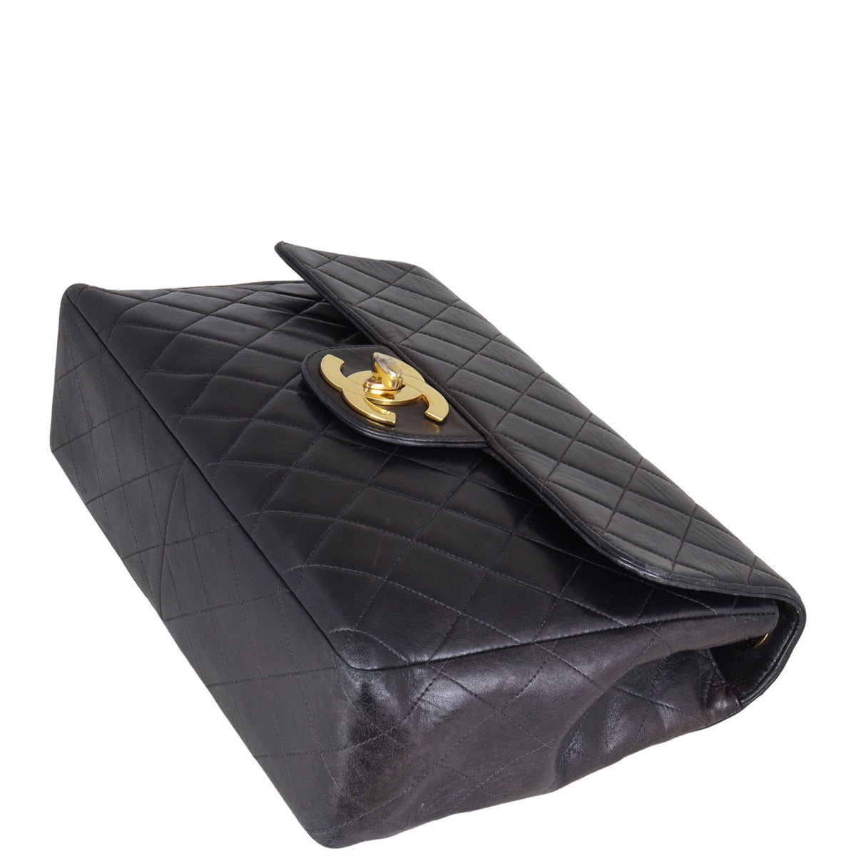 Chanel Maxi Jumbo XL Single Flap Bag Corner Distance