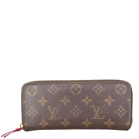 Louis Vuitton Clemence Wallet Monogram Front