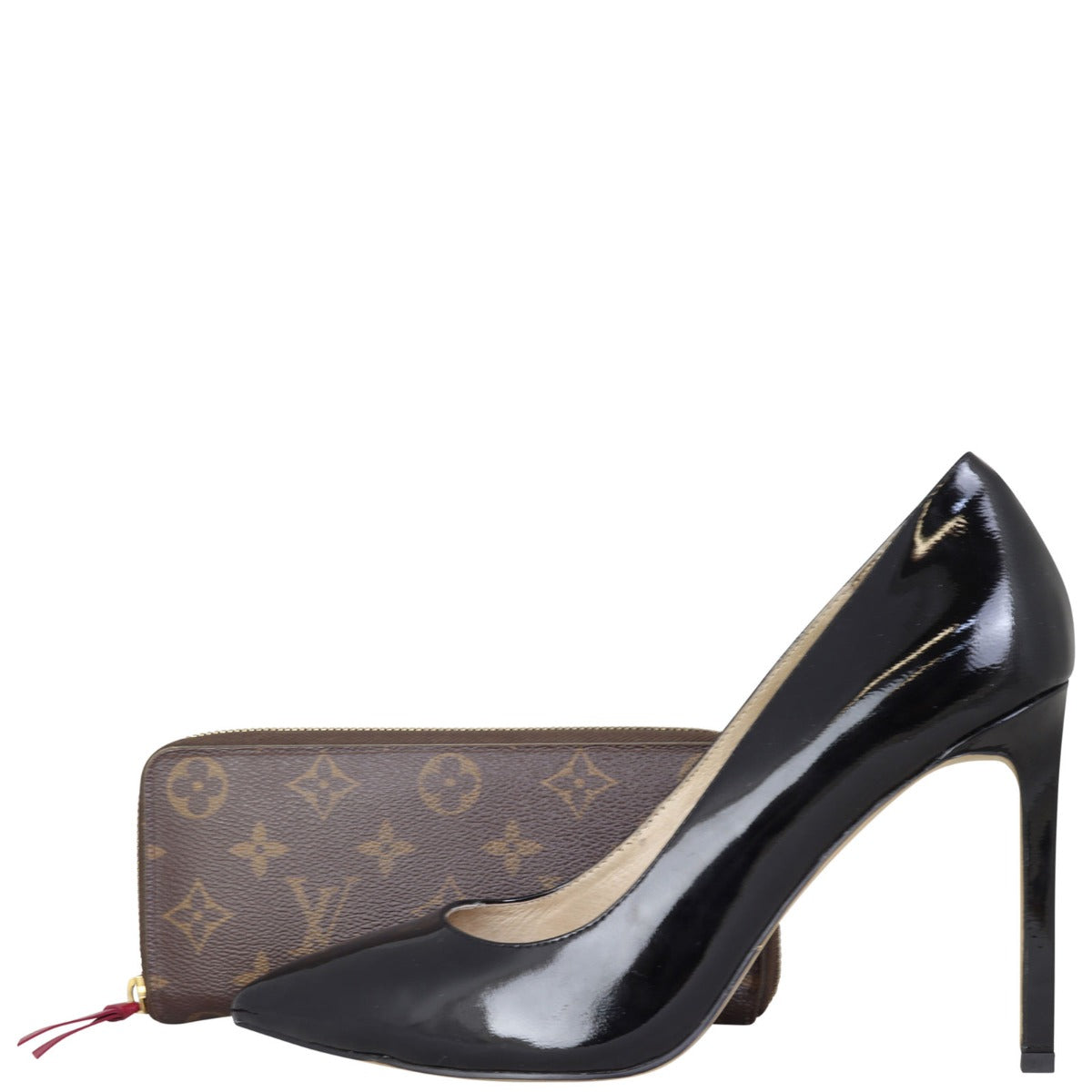 Louis Vuitton Clemence Wallet Monogram Shoe