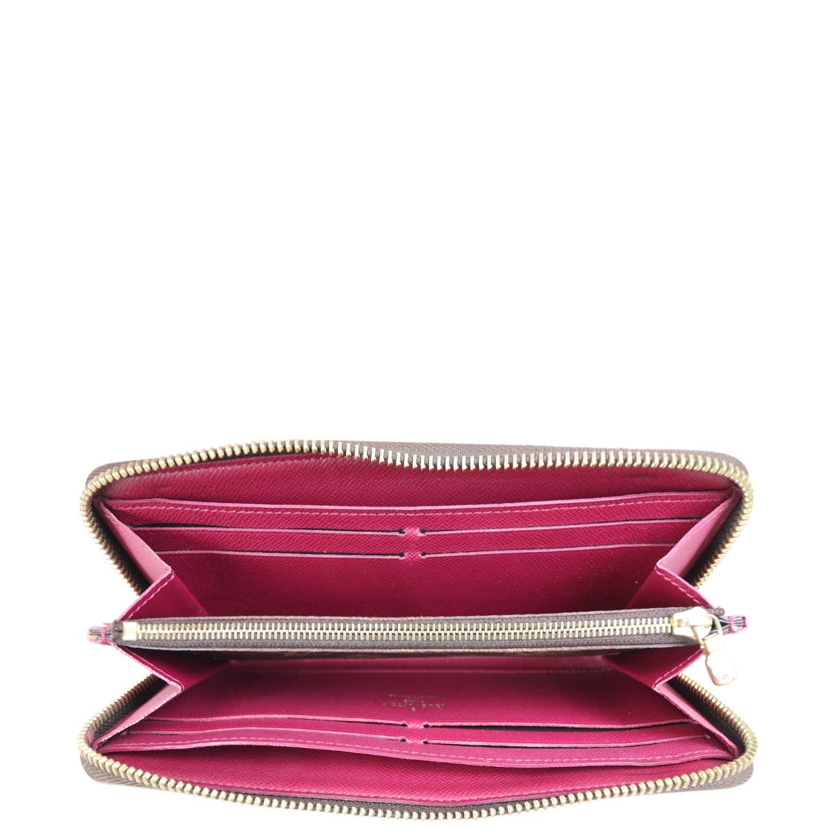 Louis Vuitton Clemence Wallet Monogram Interior