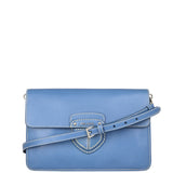 Prada Verde Cinghiale Flap Messenger Bag Front with Strap