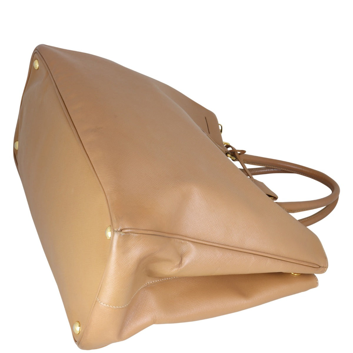 Prada Saffiano Lux Galleria Double Zip Tote Large Corner Distance