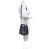 Chanel Drawstring Bucket Bag Chevron Mannequin
