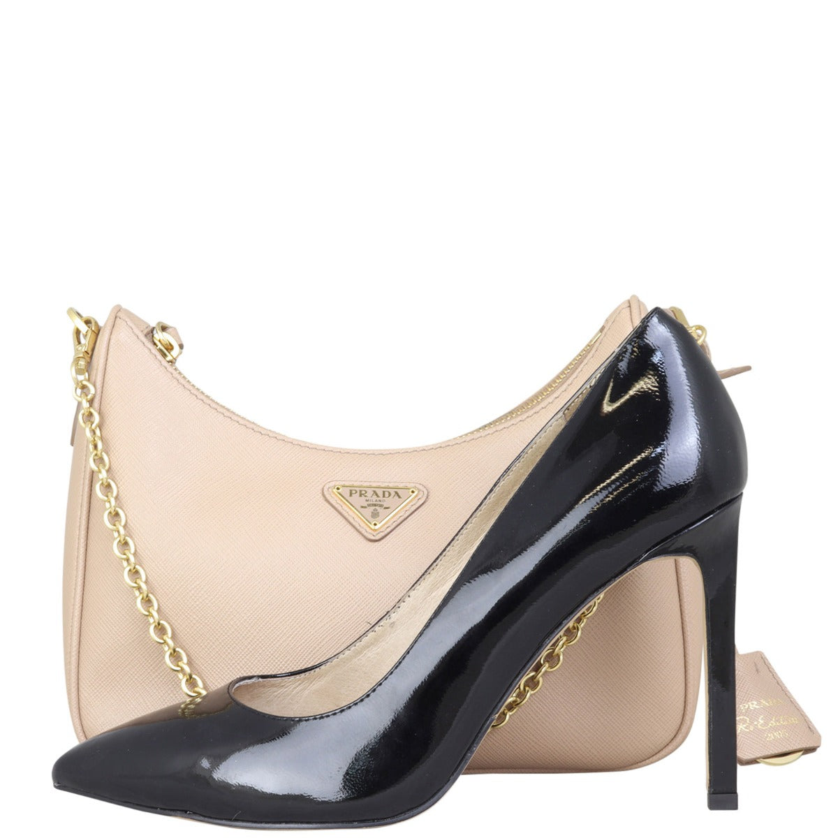Prada Re-Edition 2005 Saffiano Shoulder Bag Shoe