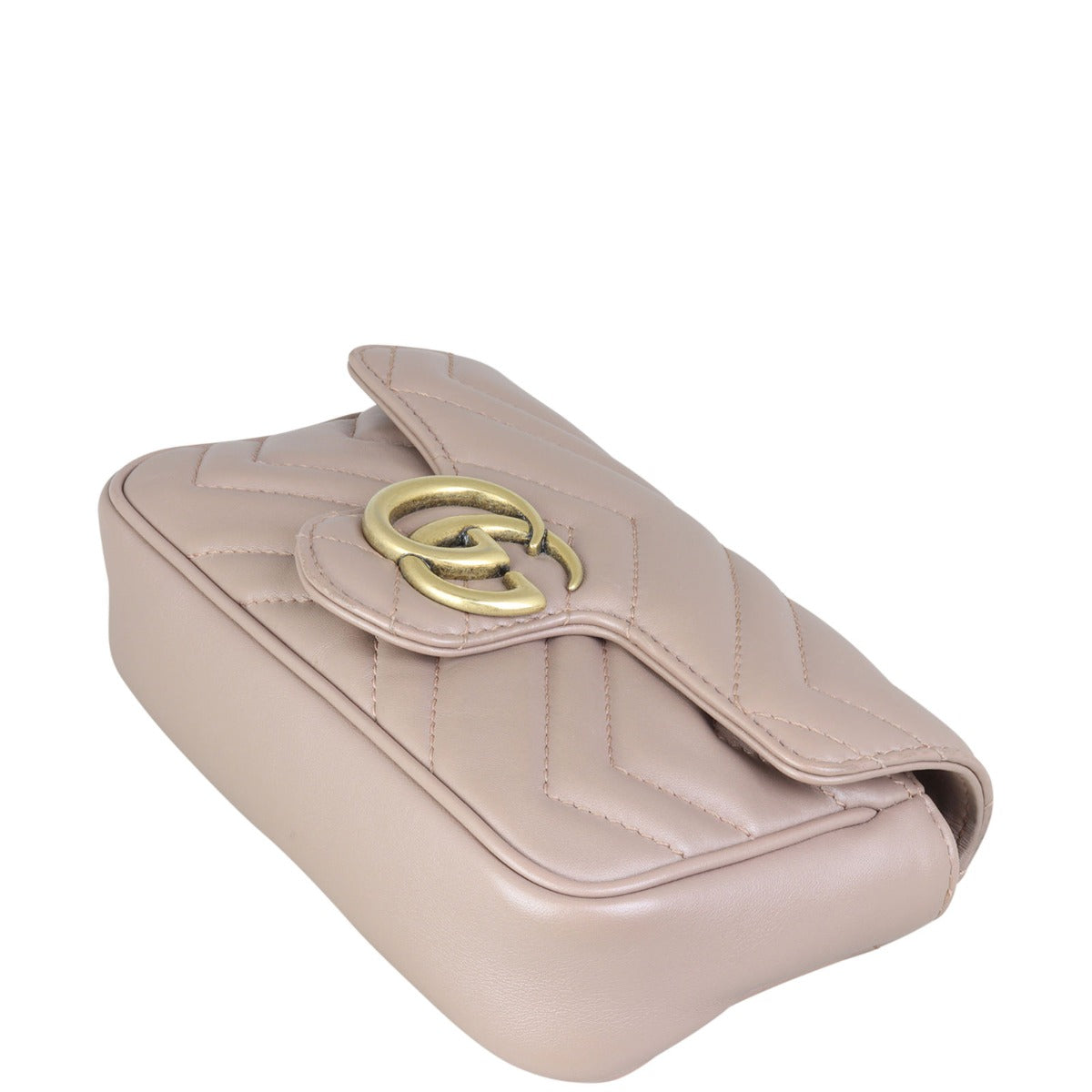 Gucci GG Marmont Super Mini Shoulder Bag Corner Distance
