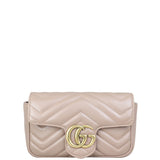 Gucci GG Marmont Super Mini Shoulder Bag Front