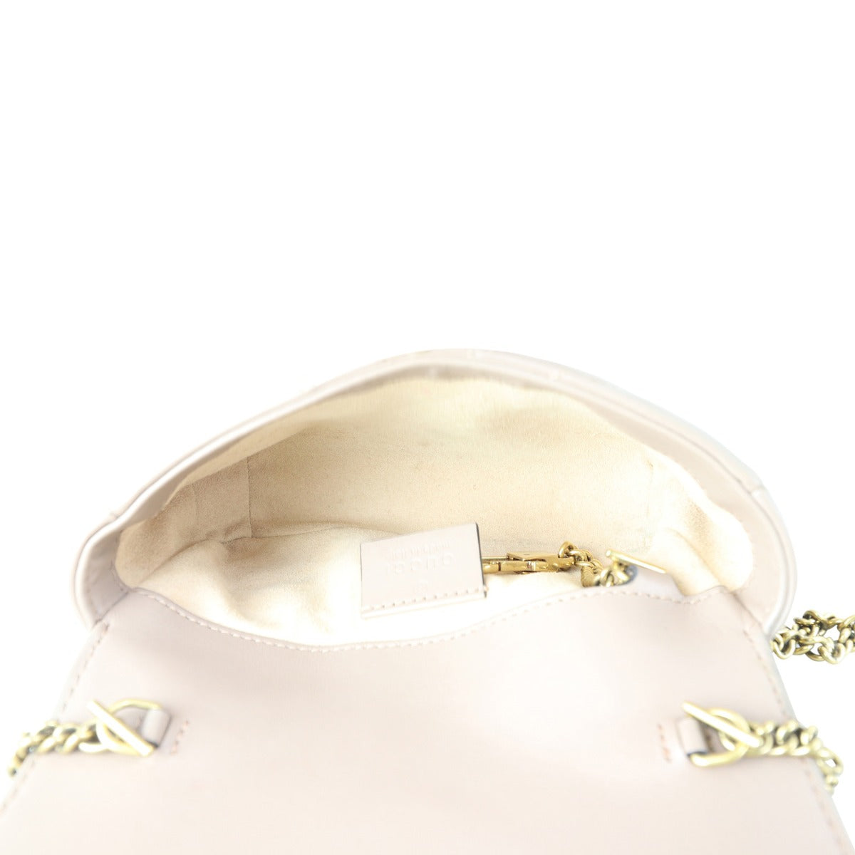 Gucci GG Marmont Super Mini Shoulder Bag Interior