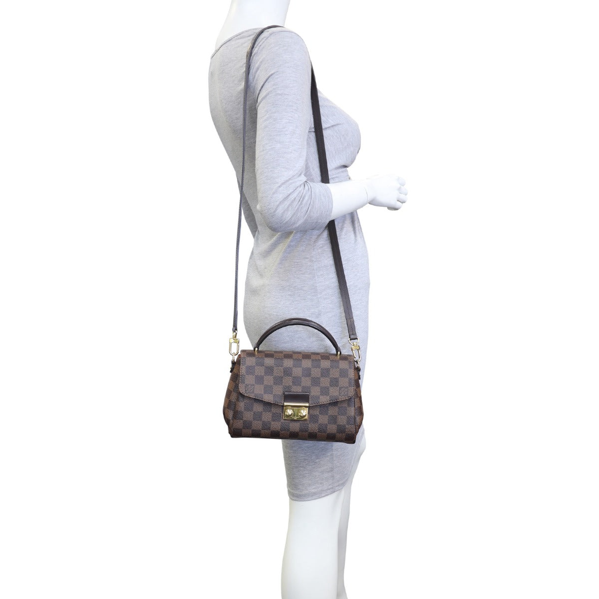 Louis Vuitton Croisette Damier Ebene Mannequin