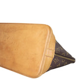 Louis Vuitton Alma PM Monogram Corner Closeup