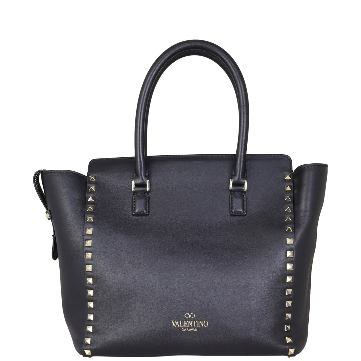 Valentino Rockstud Pagoda Tote Back