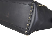 Valentino Rockstud Pagoda Tote Corner Closeup